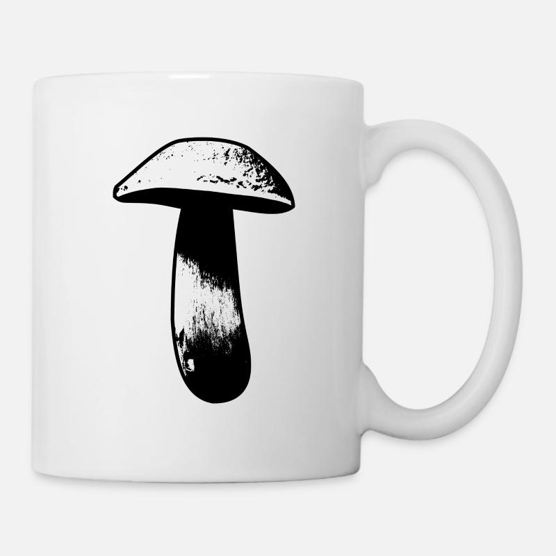 Cèpes pour hommes Cèpes Cueilleurs - Mug blanc - blanc