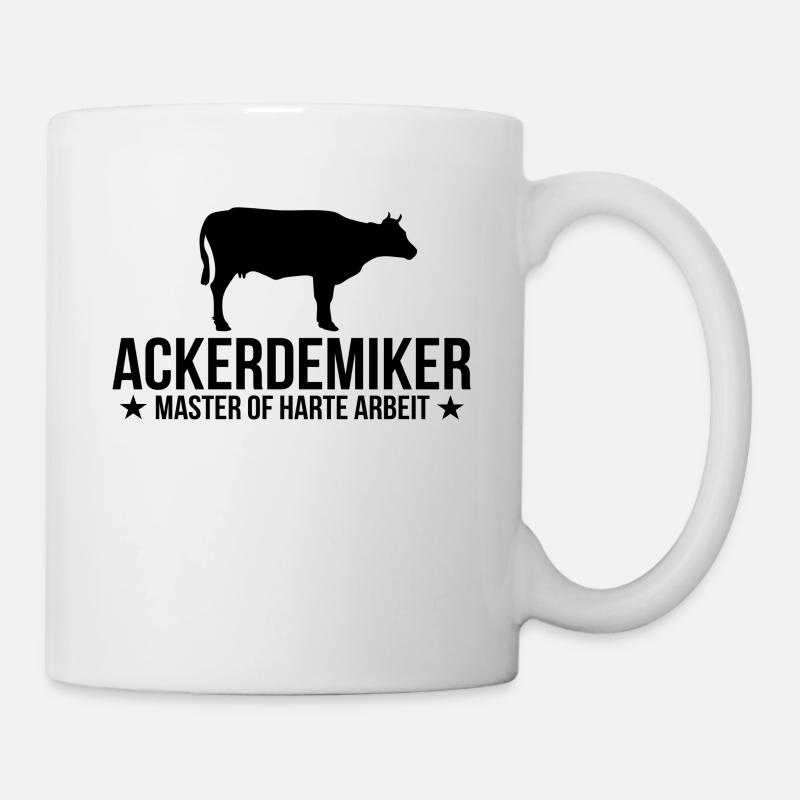 Landwirtschaft - Tasse - Weiß