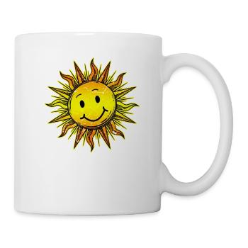 Sonne - Tasse - Weiß - Rechts