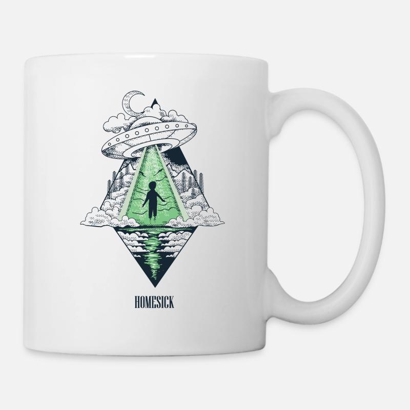 Homesick - Homesick for alien worlds - Mug - white