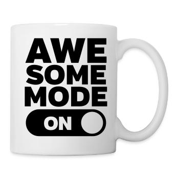 Awesome Mode (On) - Tasse - Weiß - Rechts
