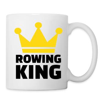 Rudern - Tasse - Weiß - Rechts