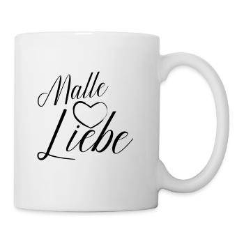 Malle amour - Mug blanc - blanc - Droite