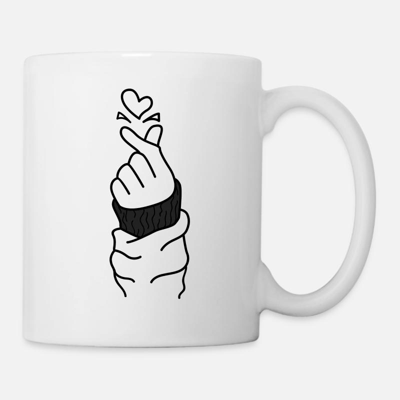 Pour plus d'amour! - Mug blanc - blanc