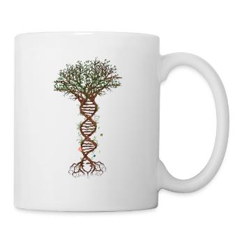 Arbre du monde - Mère Nature, ADN, Terre - Mug blanc - blanc - Droite