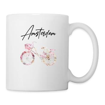 Amsterdam Hollande Pays-Bas - Mug blanc - blanc - Droite