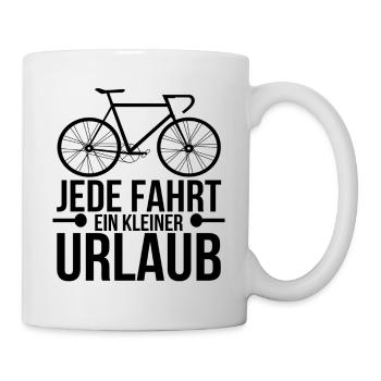 Radsport - Tasse - Weiß - Rechts