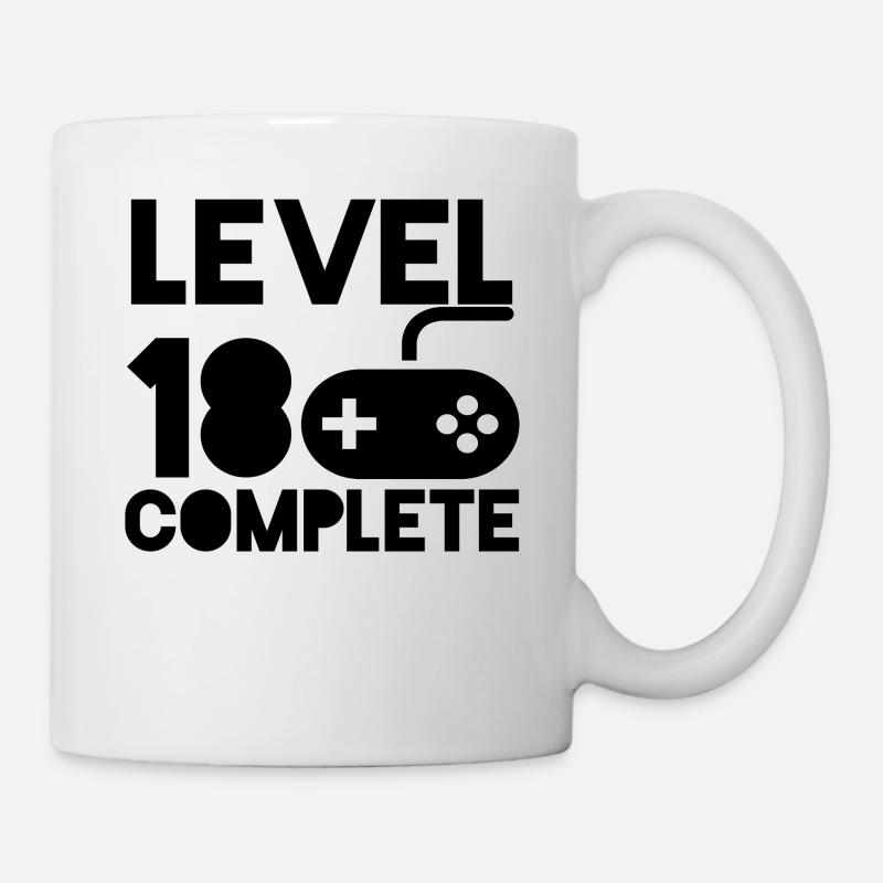 18ème anniversaire - Mug blanc - blanc