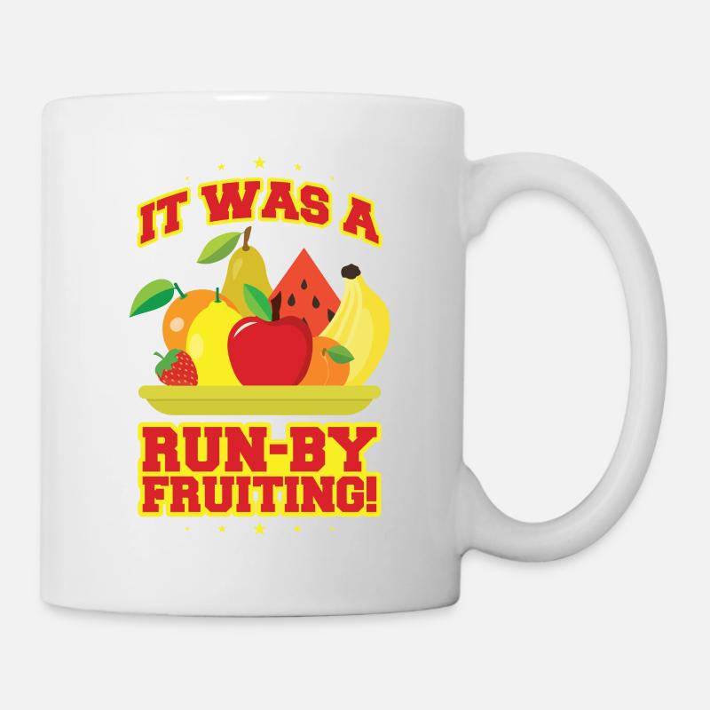 Géré par la fructification - Mug blanc - blanc