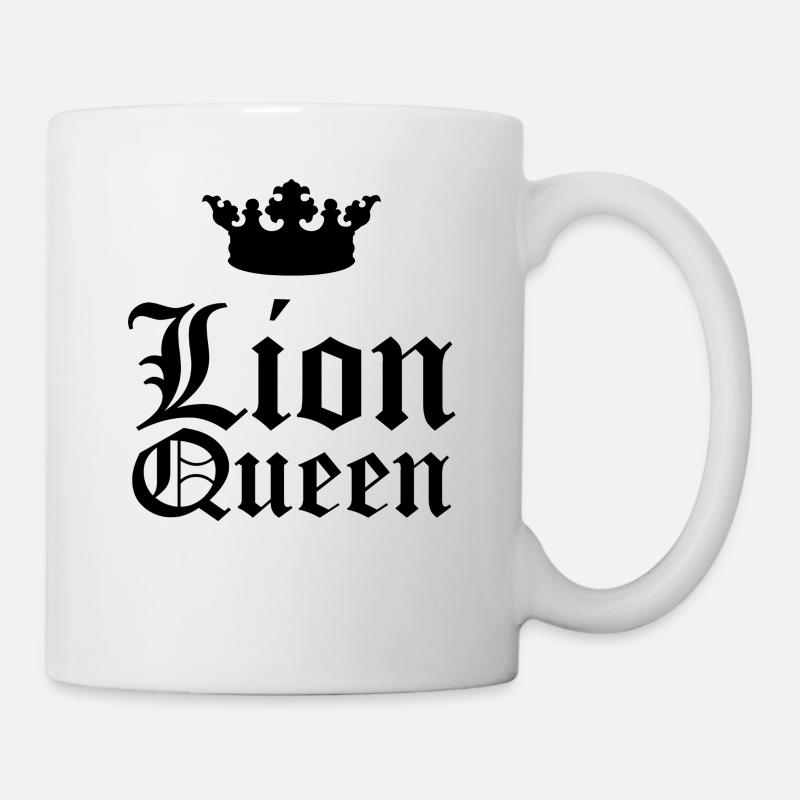 Lion Queen - Mug - white