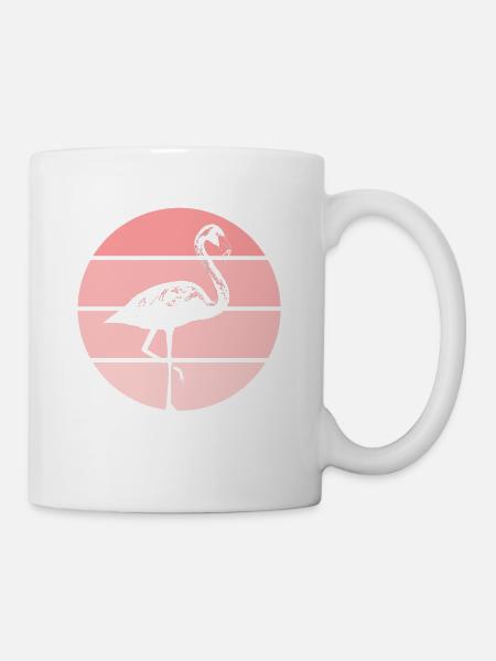 Flamingo - Tasse - Weiß