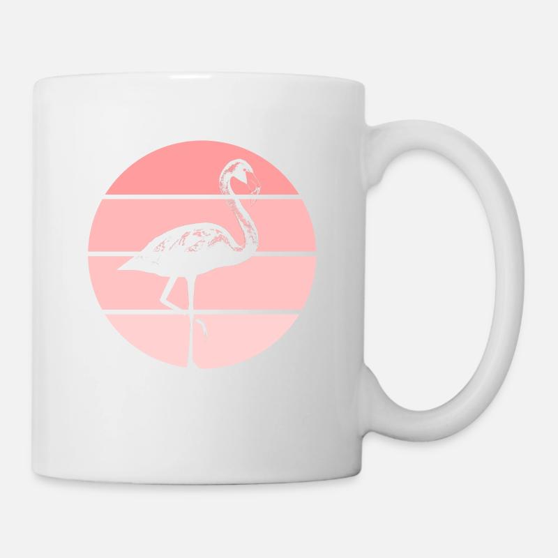 Flamingo - Tasse - Weiß