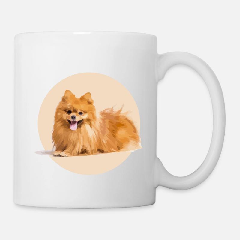 Rot Spitz - Tasse - Weiß