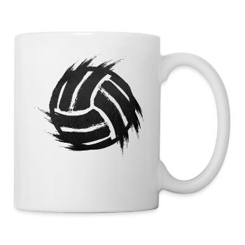 Volley-ball beach volley - Mug blanc - blanc - Droite