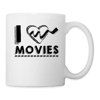 movie fans - Mug - white - Right
