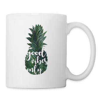Good Vibes - Tasse - Weiß - Rechts
