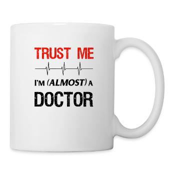 Étudiant en médecine Cadeau Docteur Drôle Faites-moi confiance - Mug blanc - blanc - Droite