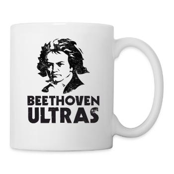 Beethoven Ultras Lustig Ludwig Geschenk Musik - Tasse - Weiß - Rechts