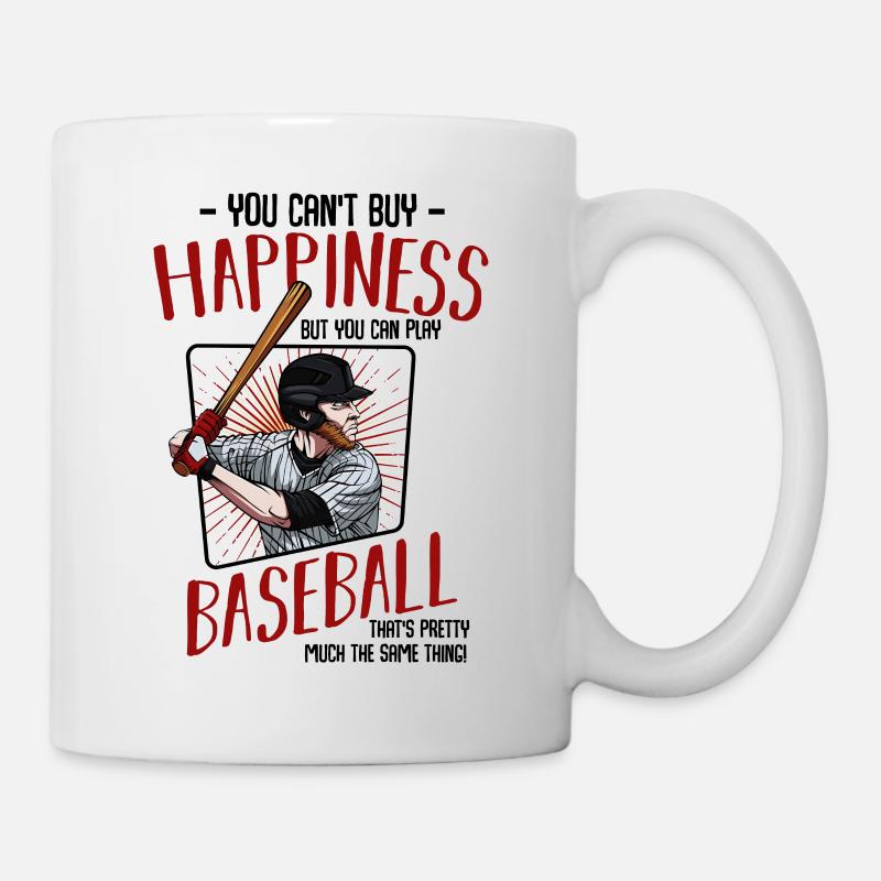 Baseball - Tasse - Weiß