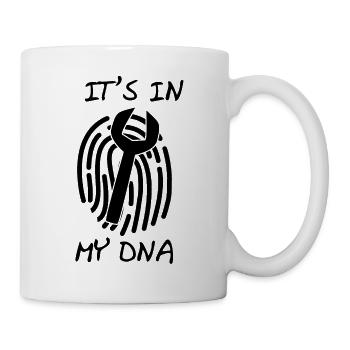 Mechaniker - Tasse - Weiß - Rechts