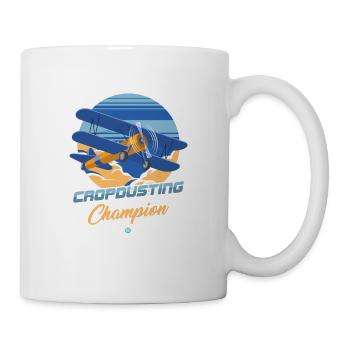 Airplane - Agricultural Airplane - Farm Airplane - Mug - white - Right