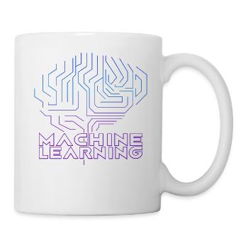 Machine Learning AI Artificial Intelligence - Mug - white - Right