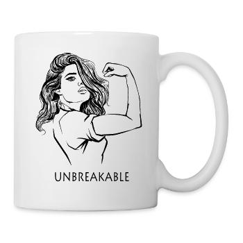 Women Unbreakable - Mug - white - Right