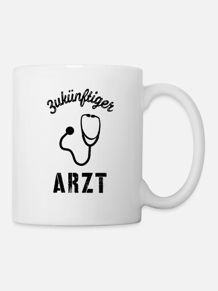 zukünftiger Arzt - Tasse - Weiß