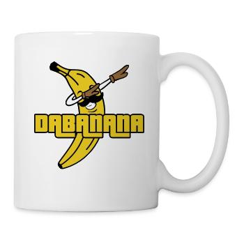 Dab Banana - Mug blanc - blanc - Droite