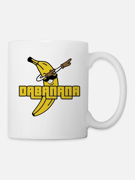 Dab Banana - Tasse - Weiß