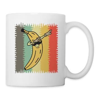 DAB BANANA - Mug blanc - blanc - Droite
