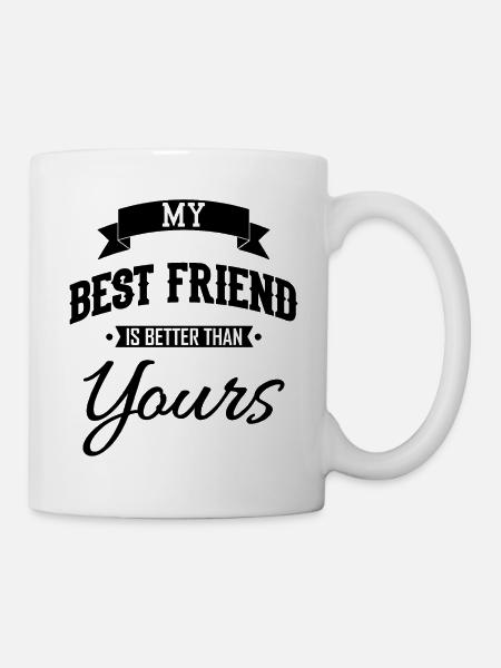 Meilleurs amis BFF - Mug blanc - blanc