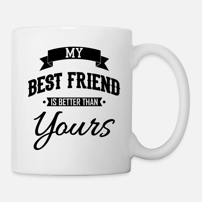 Meilleurs amis BFF - Mug blanc - blanc