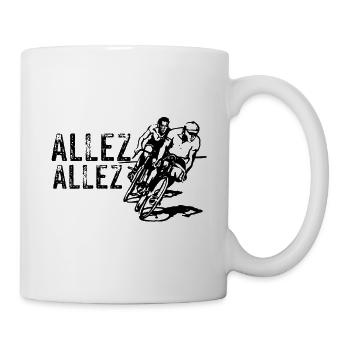 Cycling Cycling race Road cycling France Bicycle - Mug - white - Right