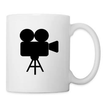 cameraman - Mug blanc - blanc - Droite
