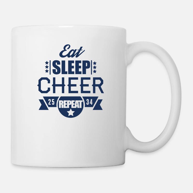 Hobby Cheerleading Cheerleader Sport Cheerlead - Mug blanc - blanc