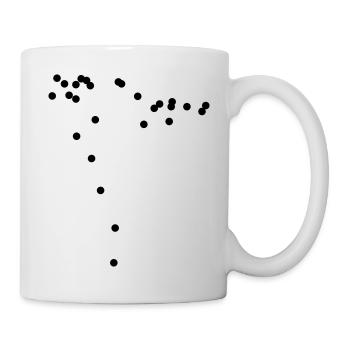 Spraypattern AK 47 CSGO - Tasse - Weiß - Rechts