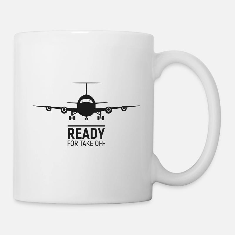 Prêt à partir - Mug blanc - blanc