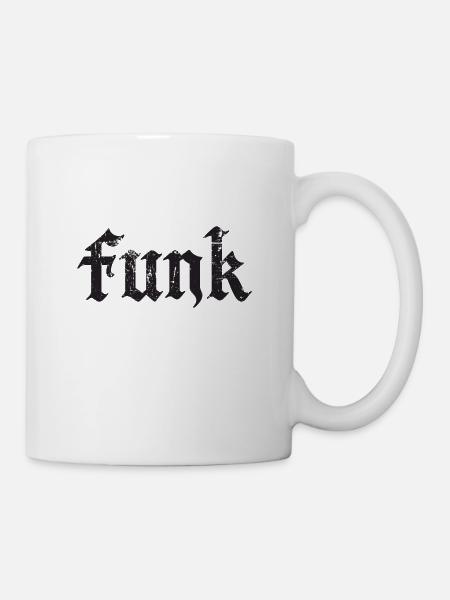 Funk Funky Vintage - Mug blanc - blanc
