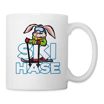 SKI HASE Ski Snow Snow - Mug - white - Right