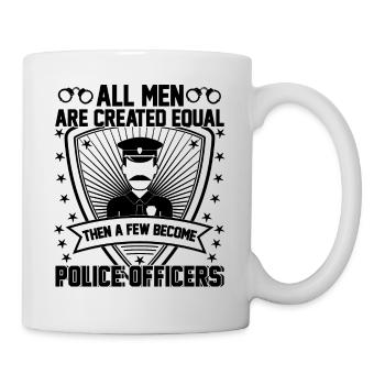 POLICIER Police Policier - Mug blanc - blanc - Droite