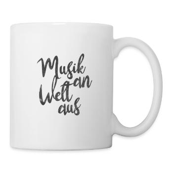 Music to the World from DJ Djane Musician Saying Gift - Mug - white - Right