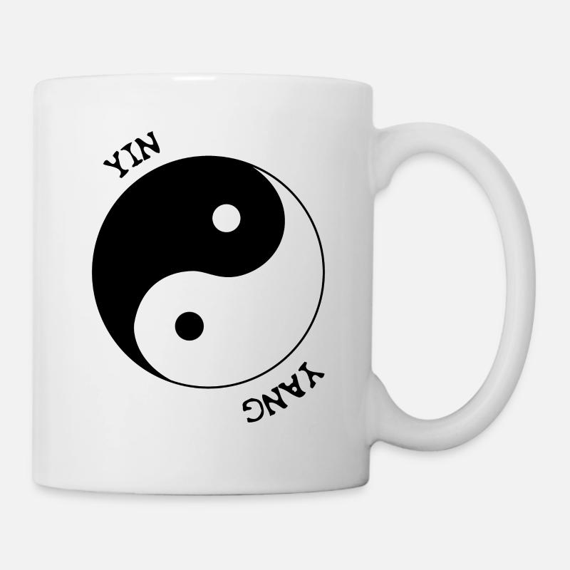 Yin Yang - Mug blanc - blanc