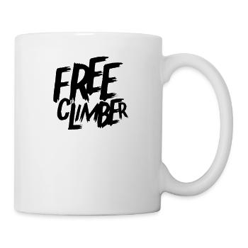 Free climbing climbers - Mug - white - Right
