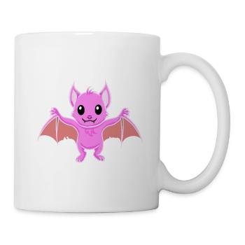 Bat Fantasy Cartoon Kids Gothic Kids - Mug - white - Right