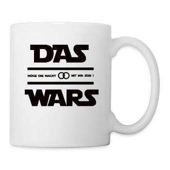 Das Wars Möge die macht mit Ihr sein - Tasse - Weiß - Rechts