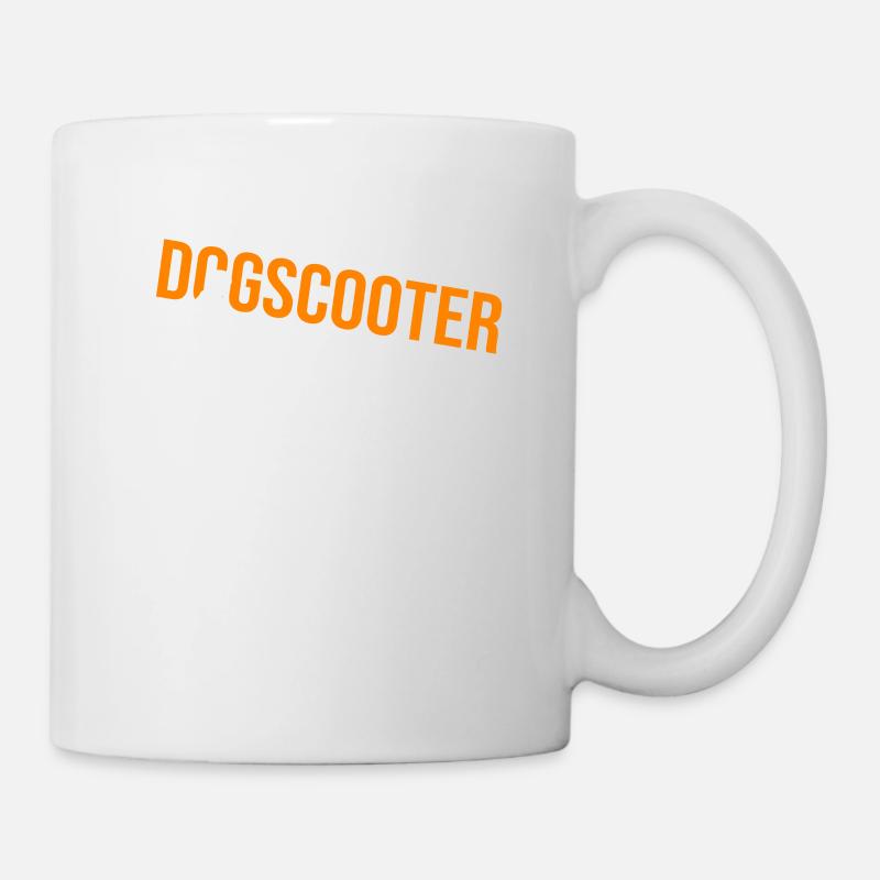 Dogscooter - Mug - white