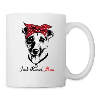 Jack Russell Maman - Mug blanc - blanc - Droite