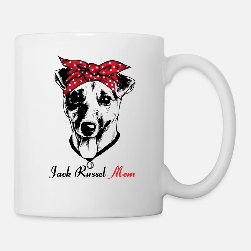 Jack Russell Mom - Tasse - Weiß