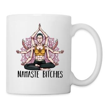 Yoga - Tasse - Weiß - Rechts